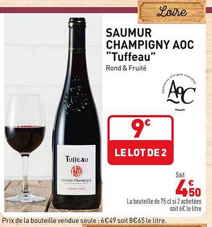 saumur champigny aoc "tuffeau"