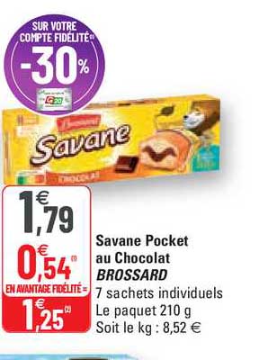 Savane Pocket Au Chocolat Brossard