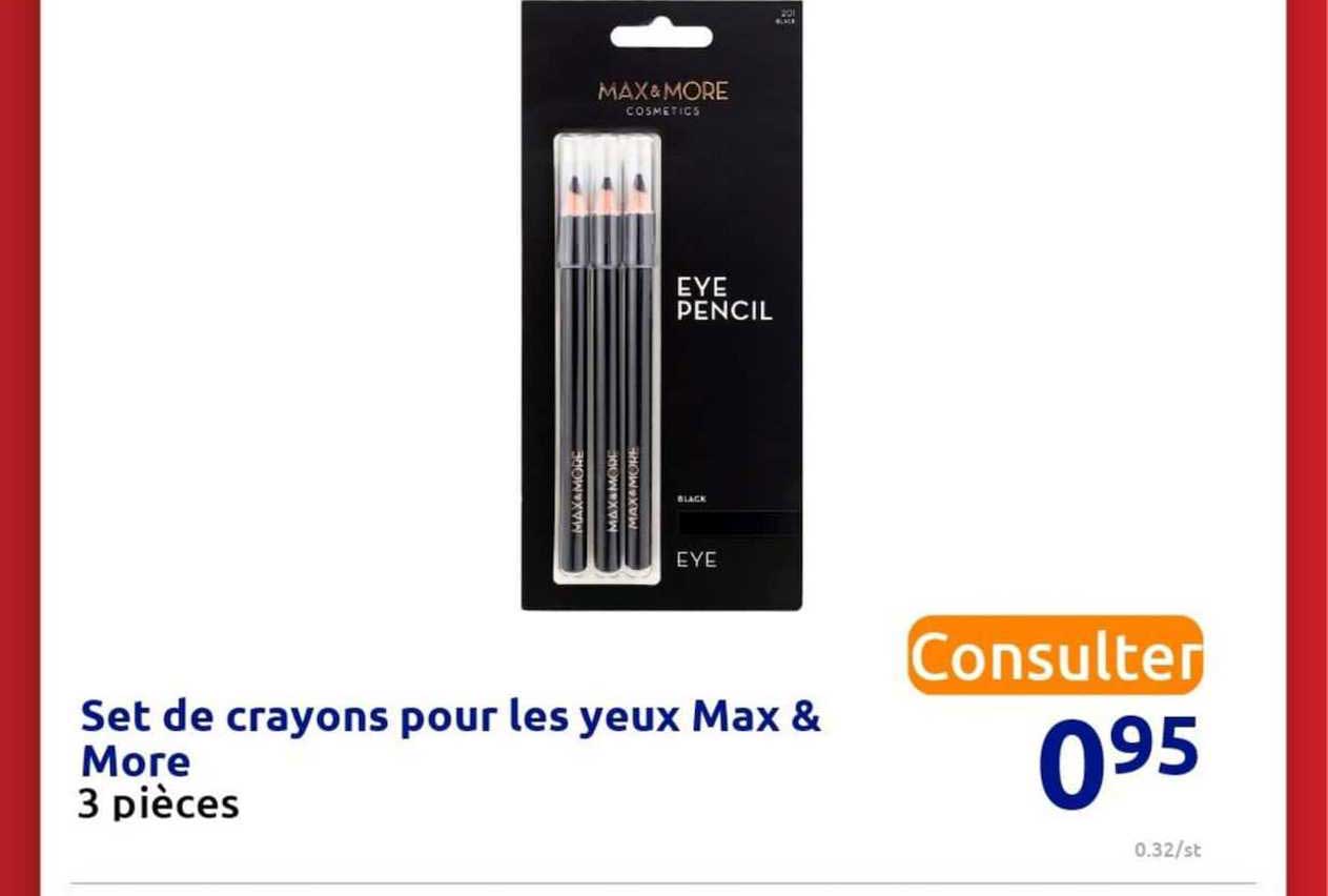 Set De Crayons Pour Les Yeux Max & More