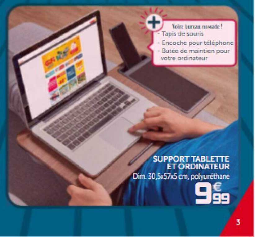 Support Tablette Et Ordinateur