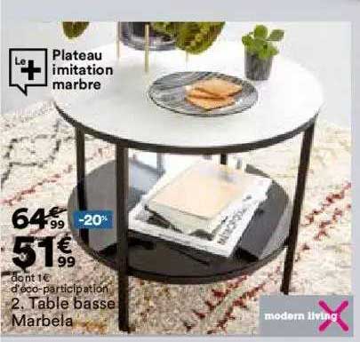 Table Basse Marbela