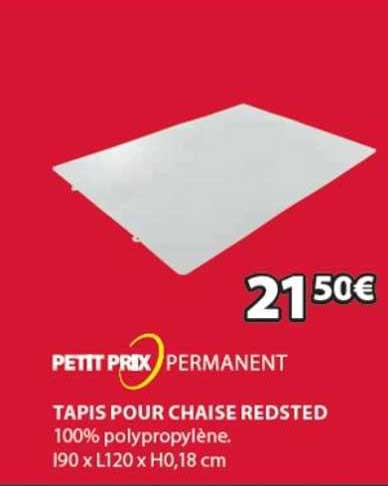 Tapis Pour Chaise Redsted