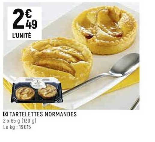 tartelettes normandes