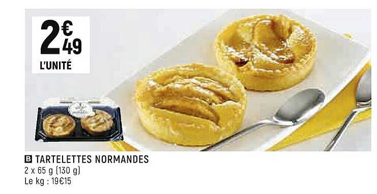 tartelettes normandes