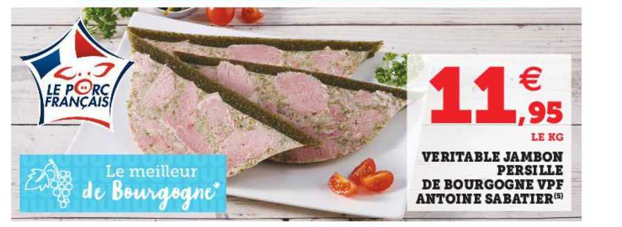 véritable jambon persillé de bourgogne vpf antoine sabatier