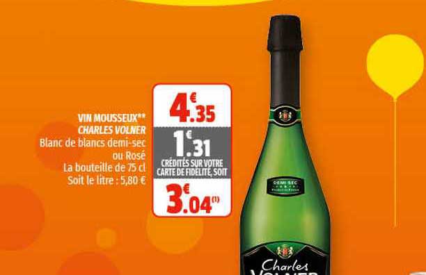 vin mousseux charles volner