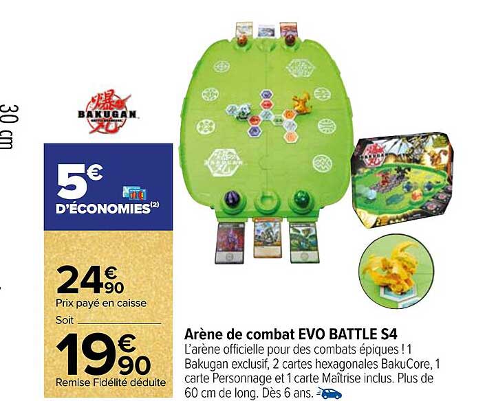 arène de combat evo battle s4