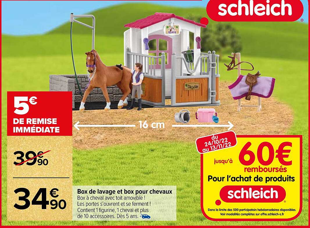 Box De Lavage Et Box Pour Chevaux Schleich