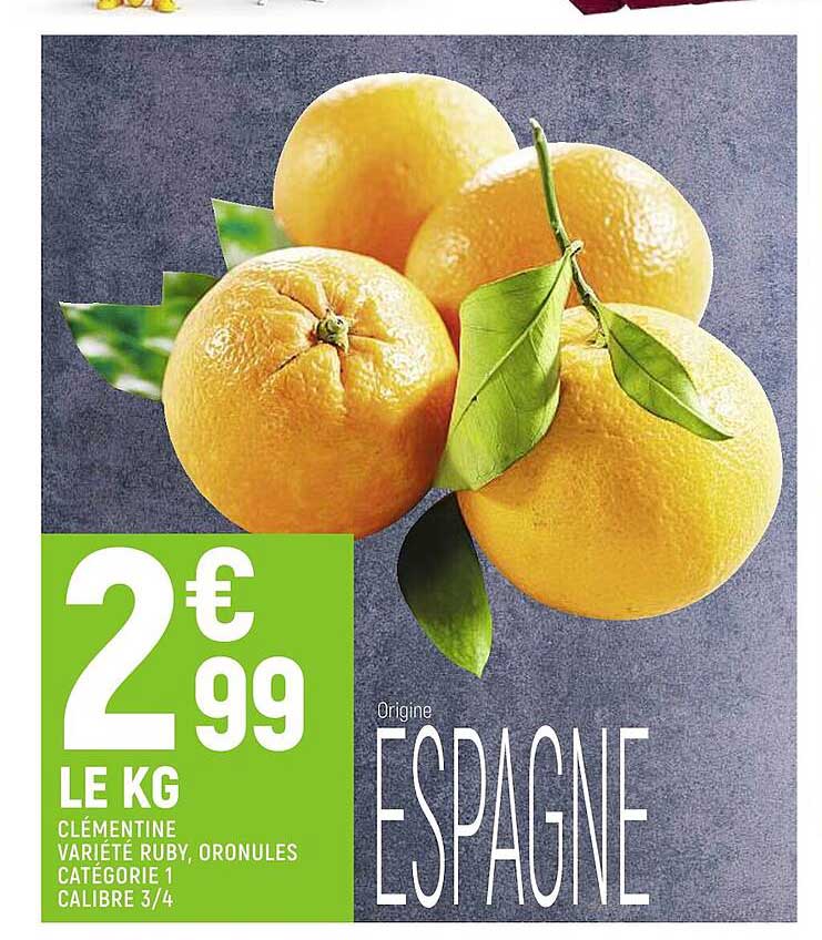 clémentine variété ruby, oronules