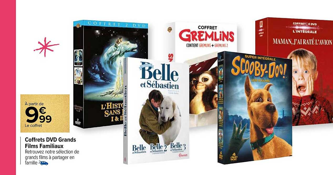 coffret dvd grands films familiaux