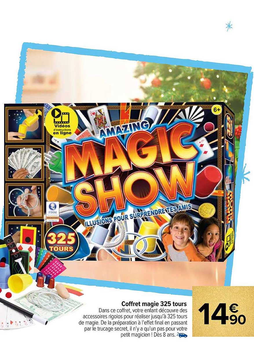 coffret magie 325 tours