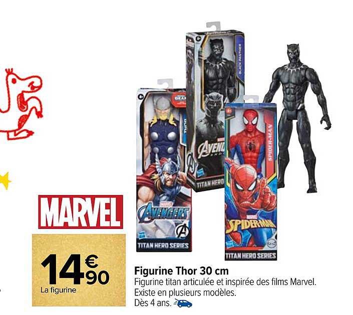 Figurine Thor 30 Cm Marvel
