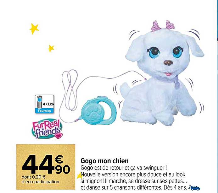 Gogo Mon Chien Furreal Friends
