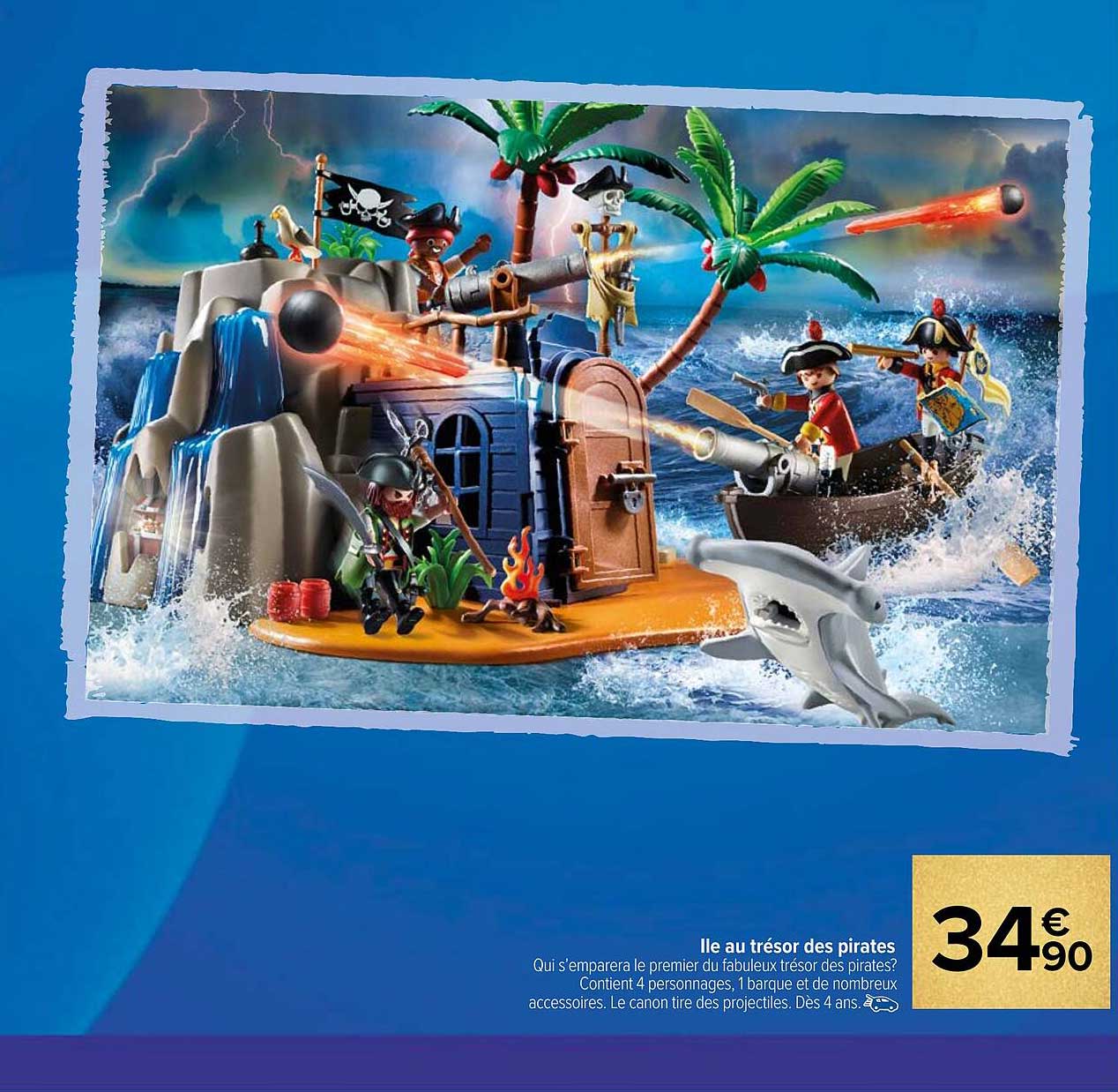 île au trésor des pirates