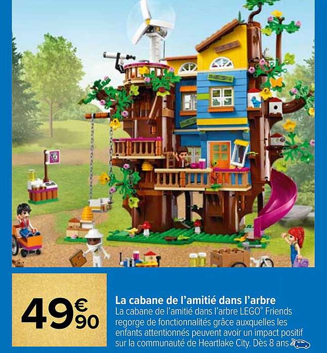 la cabane de l'amitié dans l'arbre