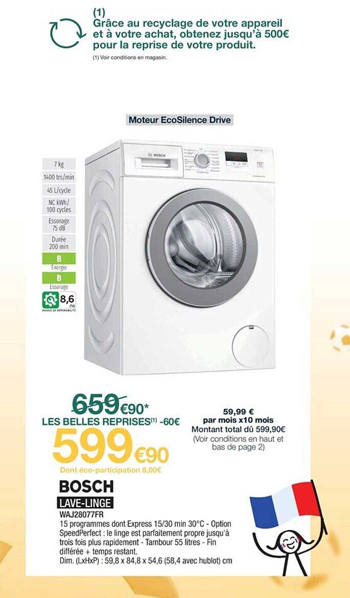 lave linge bosch