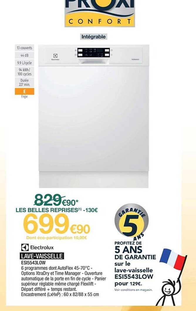 lave-vaisselle electrolux