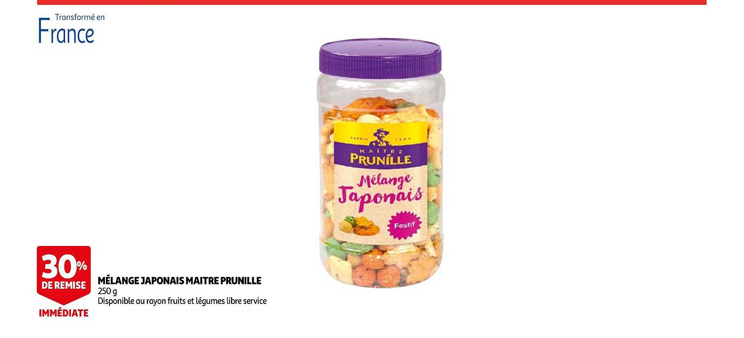 mélange japonais maître prunille