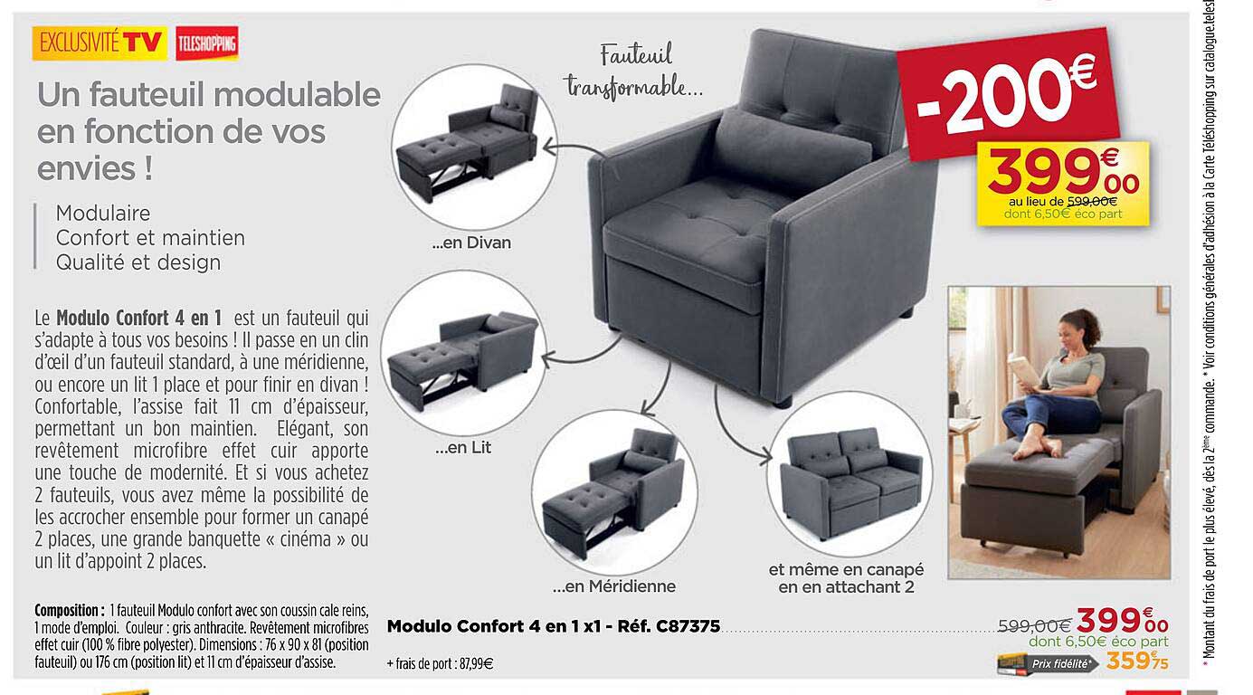 modulo confort 4 en 1x1