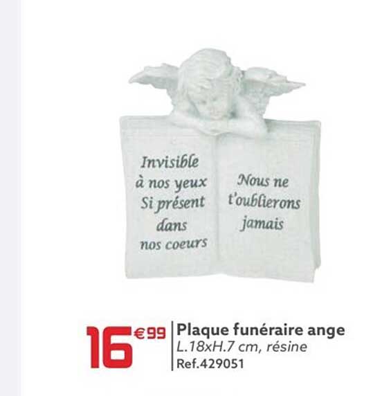 plaque funéraire nage