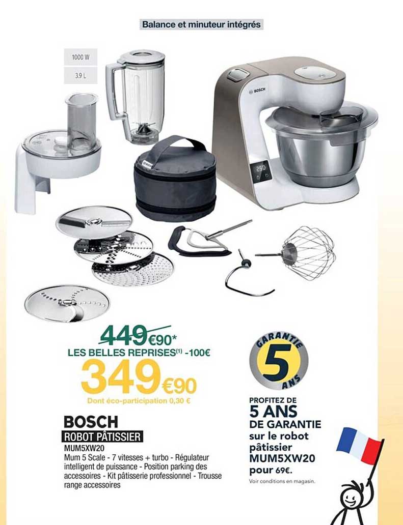 Robot Pâtissier Bosch