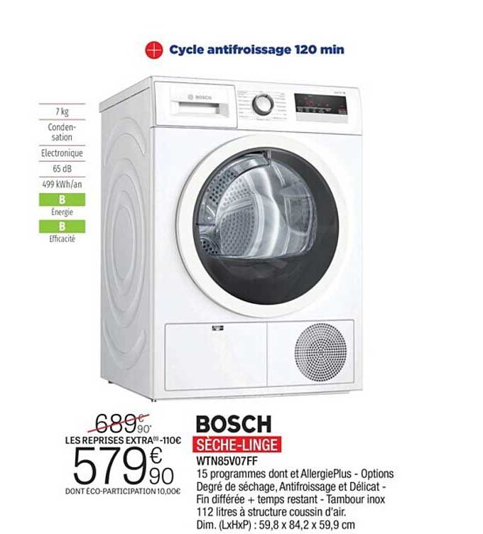 sèche-linge bosch
