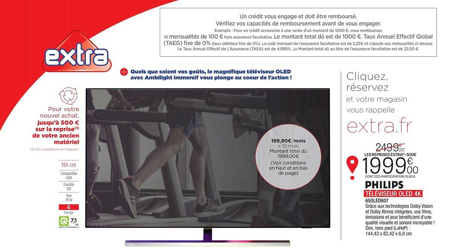 Téléviseur Oled 4k Philips