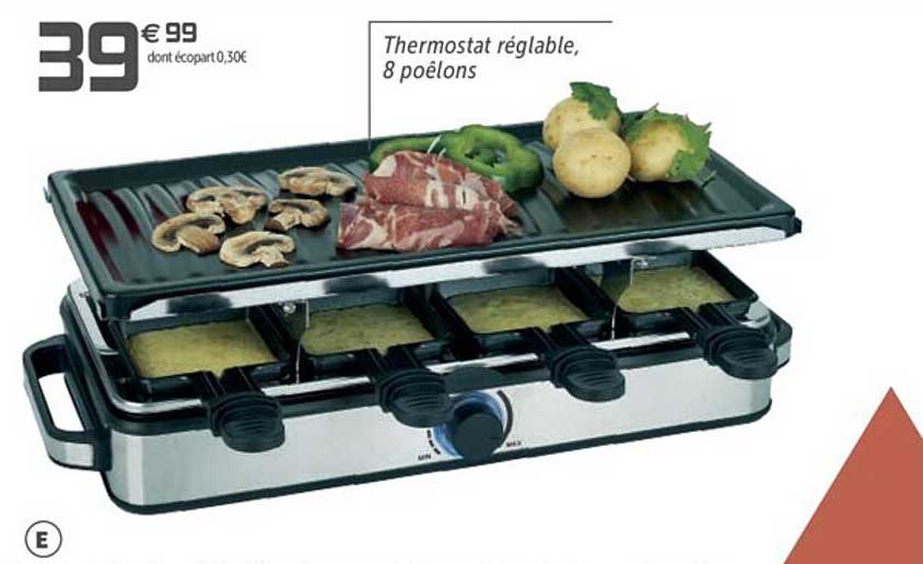 thermostat réglable 8  poêlons