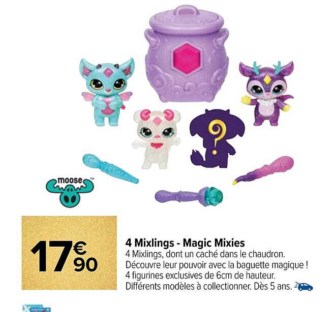 4 mixlings - magic mixies