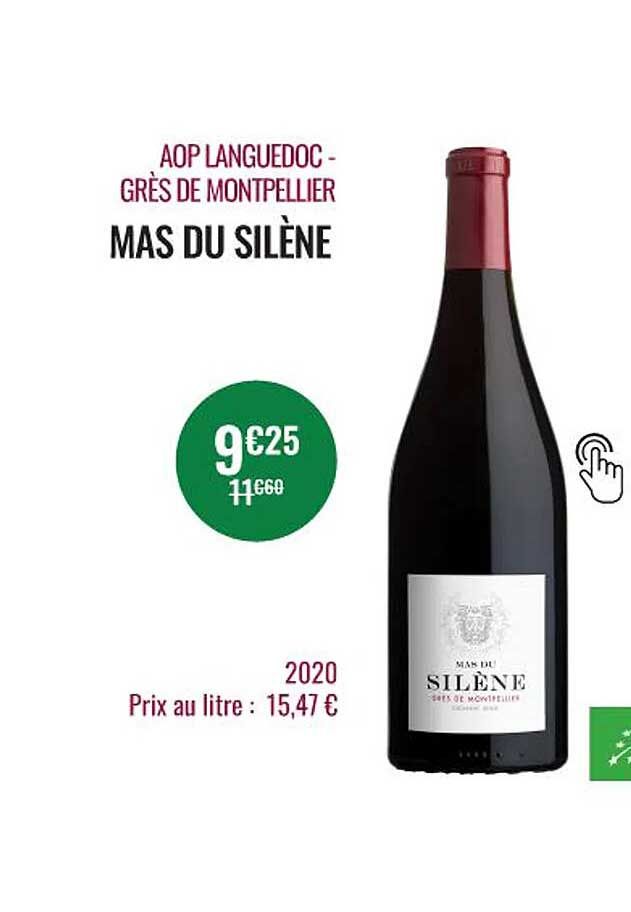 aop languedoc - grès de montpellier mas du silène