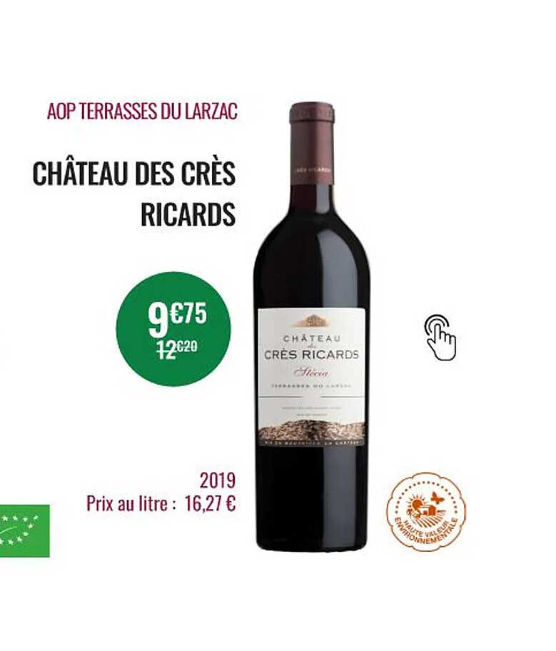 aop terrasses du larzac château des crès ricards