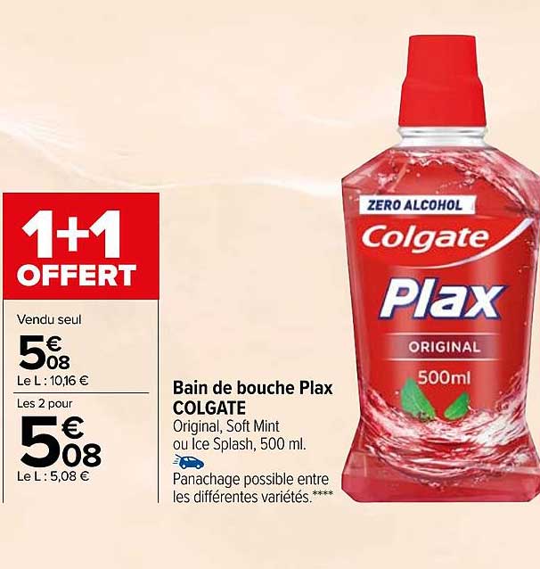 Bain De Bouche Plax Colgate