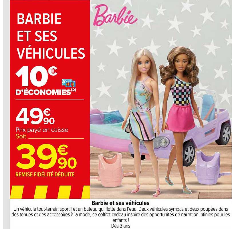 Barbie Et Ses Véhicules