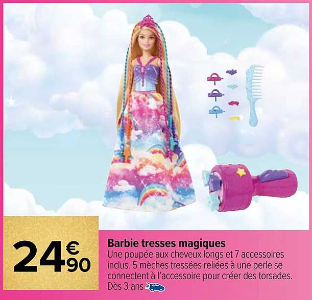 barbie tresses magiques