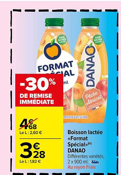 Boisson Lactée «format Spécial» Danao