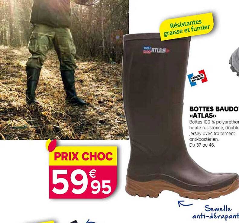 Bottes Baudou «atlas»