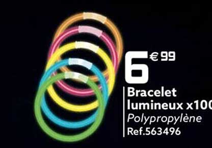 bracelet lumineux x100