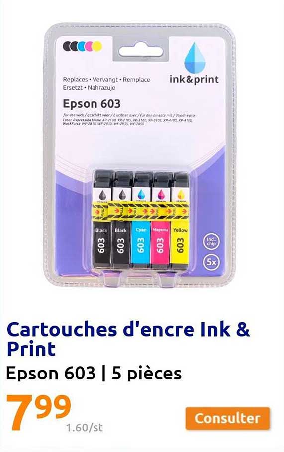 Cartouches D'encre Ink & Print
