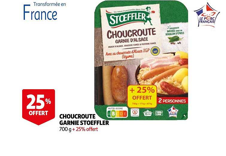 Choucroute Garnie Stoeffler