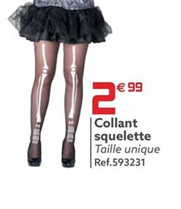 Collant Squelette