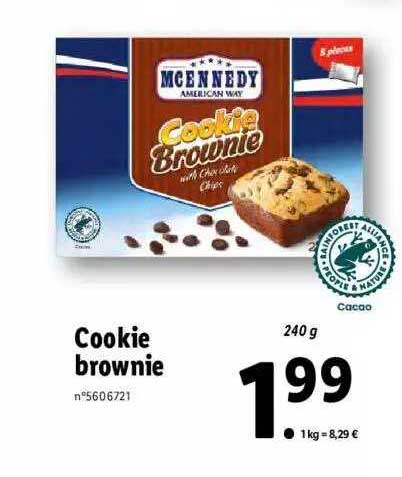 Cookie Brownie M Cennedy
