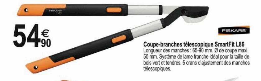 coupe-branches télescopique smartfit l86 fiskars
