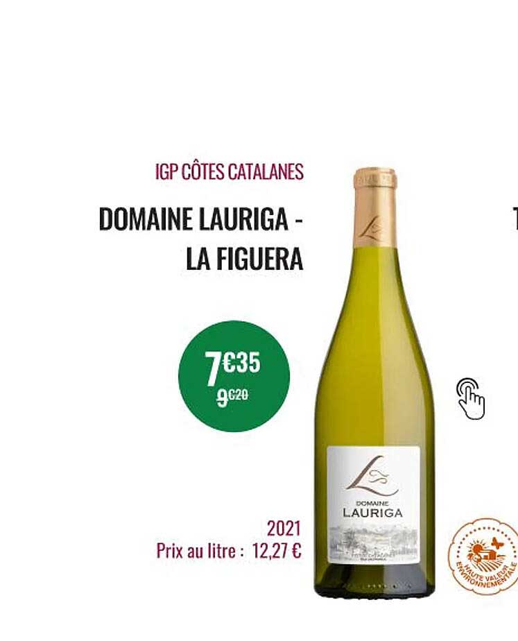 igp côtes catalanes domaine lauriga - la figuera