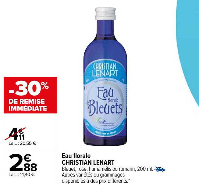 eau florale christian lenart