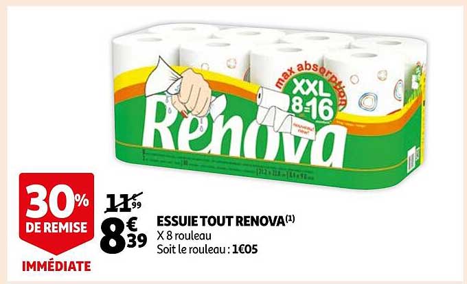 essuie tout renova