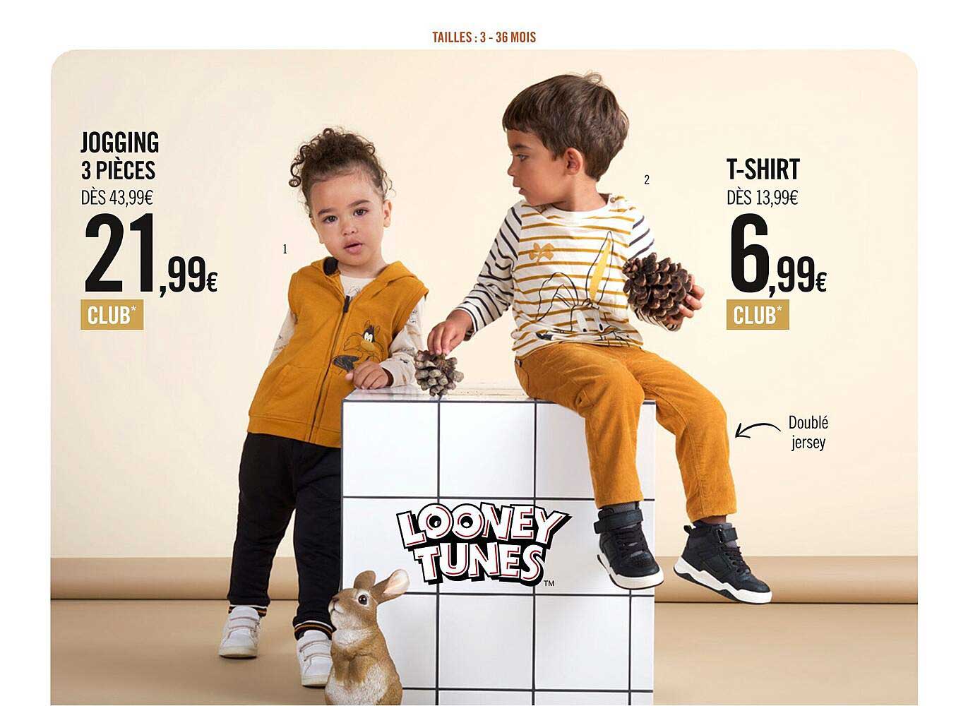 jogging 3 pièces, t-shirt