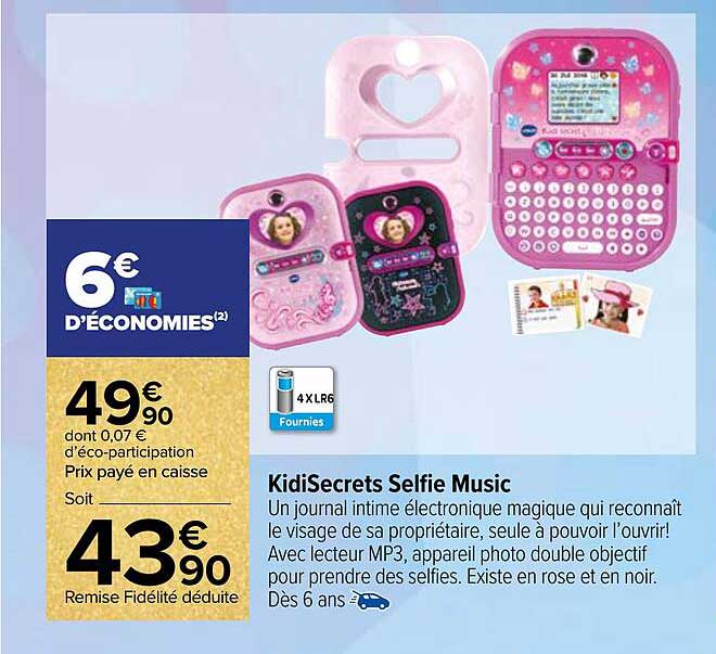 kidisecrets selfie music