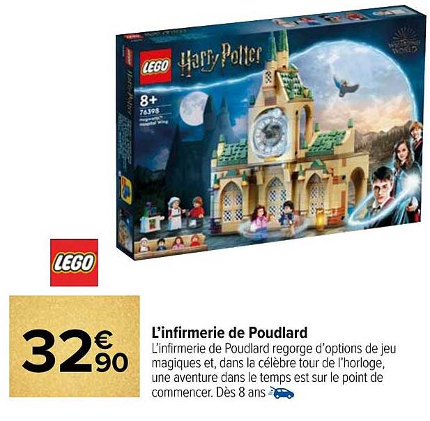 l'infirmerie de poudlard lego