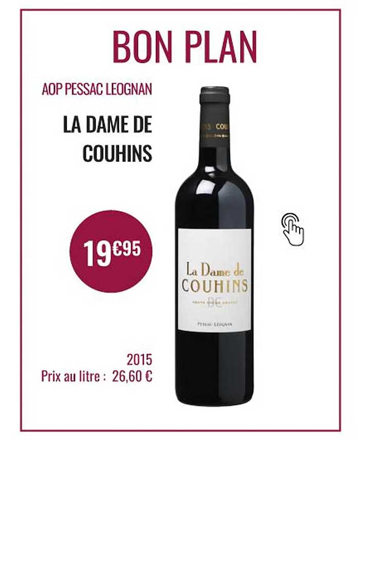 aop pessac leognan la dame de couhins