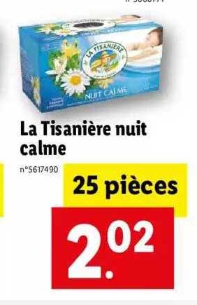 la tisanière nuit calme